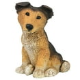 thumbnail image 2 of Design Toscano Brown Collie Puppy Dog Statue, 2 of 7