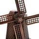 thumbnail image 4 of Artesanía de Estatuil de Estatua de Modelo Hondés Bronceador para Decoración de Estantería Baoblaze Estatua del molino de viento del metal, 4 of 8