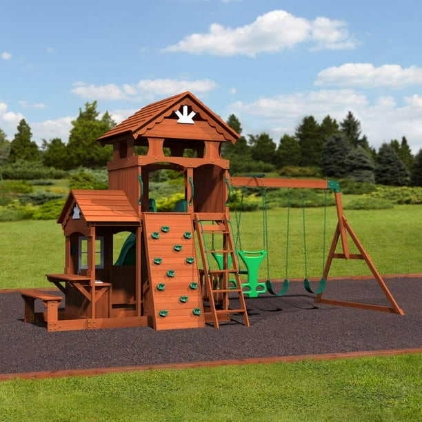 Shenandoah Wooden Swing Set