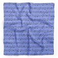 thumbnail image 1 of Bimba Blue Notes Musical Instrument Pure Silk Printed Head Bandanas Summer Neck Wrap Scarf 40 x 80 Inches, 1 of 6