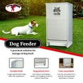 thumbnail image 2 of Little Giant Dry Food Automatic Steel Dog Feeder Chow Hound 25 LB (2 Pack), 2 of 10