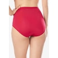 thumbnail image 2 of Comfort Choice Plus Size 5-Pack Classic Silky Nylon Brief, 2 of 4