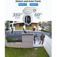 thumbnail image 2 of Reolink 5MP PTZ Wireless Outdoor Security WIFI Camera Auto Tracking, Smart Human/Vehicle Detection, 2 of 7