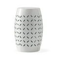 thumbnail image 2 of Bucky Outdoor Indoor/Outdoor Metal Side Table, White, 2 of 6
