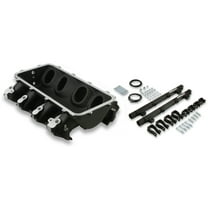 Holley 300-670BK Lo-Ram Intake Manifold Base Single Injector Black Finish