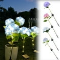 thumbnail image 1 of Luces solares de jardín al aire libre - Focos decorativos impermeables IP65 para ramas solares para peatones, jardín, patio, decoración de bodas y fiestas, 1 of 9