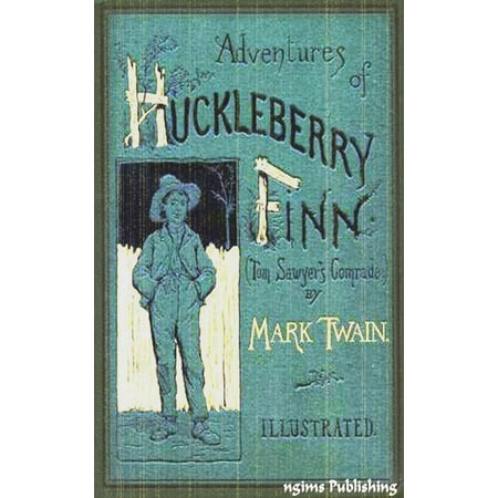 Adventure Link The Adventures of Huckleberry Finn (Illustrated + Audiobook Download Link + Active TOC) - eBook ()