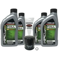 Kawasaki OEM Full Synthetic Oil Change Kit for 1994-2009 Kawasaki Ninja 500 500R