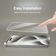 thumbnail image 4 of Ailun Paquete de 3 protectores de pantalla para iPhone 15 Pro Max [6,7 pulgadas] + paquete de 3 protectores de lente de cámara con marco de instalación, protección de sensor, compatible con Dynamic Is, 4 of 4