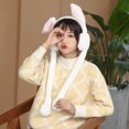 thumbnail image 3 of Saving Clearance 2025! Lisingtool Unisex Ear Moving Bunny Ear Cute Rabbit Warmers Winters/Outdoor Ear Up Headbands Earmuffs Promotion Sale, 3 of 3