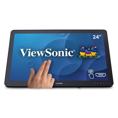 UPC: 0766907846911 | ViewSonic TD2430 24 Inch 1080p 10-Point Multi Touch Screen Monitor with HDMI and DisplayPort