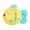 yellow, variant on DEBGFS Giant Shark Bite Game - Snag Fish from Shark Before He Jumps Up - Ages 4 and Up  2-4 Players,yellow
