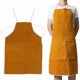 thumbnail image 1 of Brillar Tabliers Cuir De Vache De Soudure Protection D'Isolation Thermique Soudeurs Forgeron 90X60Cm -, 1 of 5