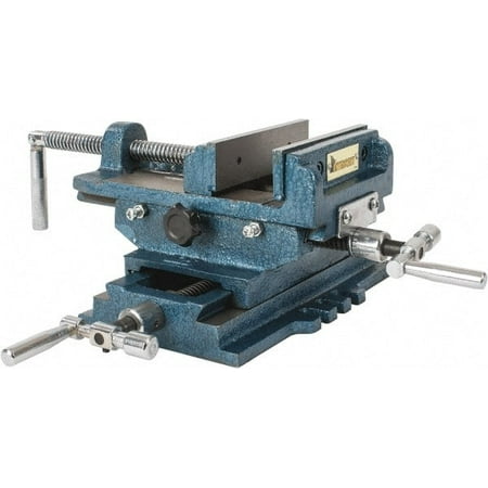 

Value Collection 5-5/16 Jaw Opening Capacity x 1-5/16 Throat Depth Horizontal Drill Press Vise 5 Wide x 1-5/16 High Jaw Cross Slide Base Standard Speed 10 OAL x 5.3 Overall Height Cast Iron