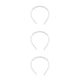 thumbnail image 1 of Diadema Qarigey perla Ajustable 10 perlas grandes 3piezas, 1 of 6