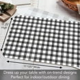 thumbnail image 3 of CounterArt "Buffalo Trend" 4-Pack Reversible Plastic Tabletop Placemats, 3 of 8