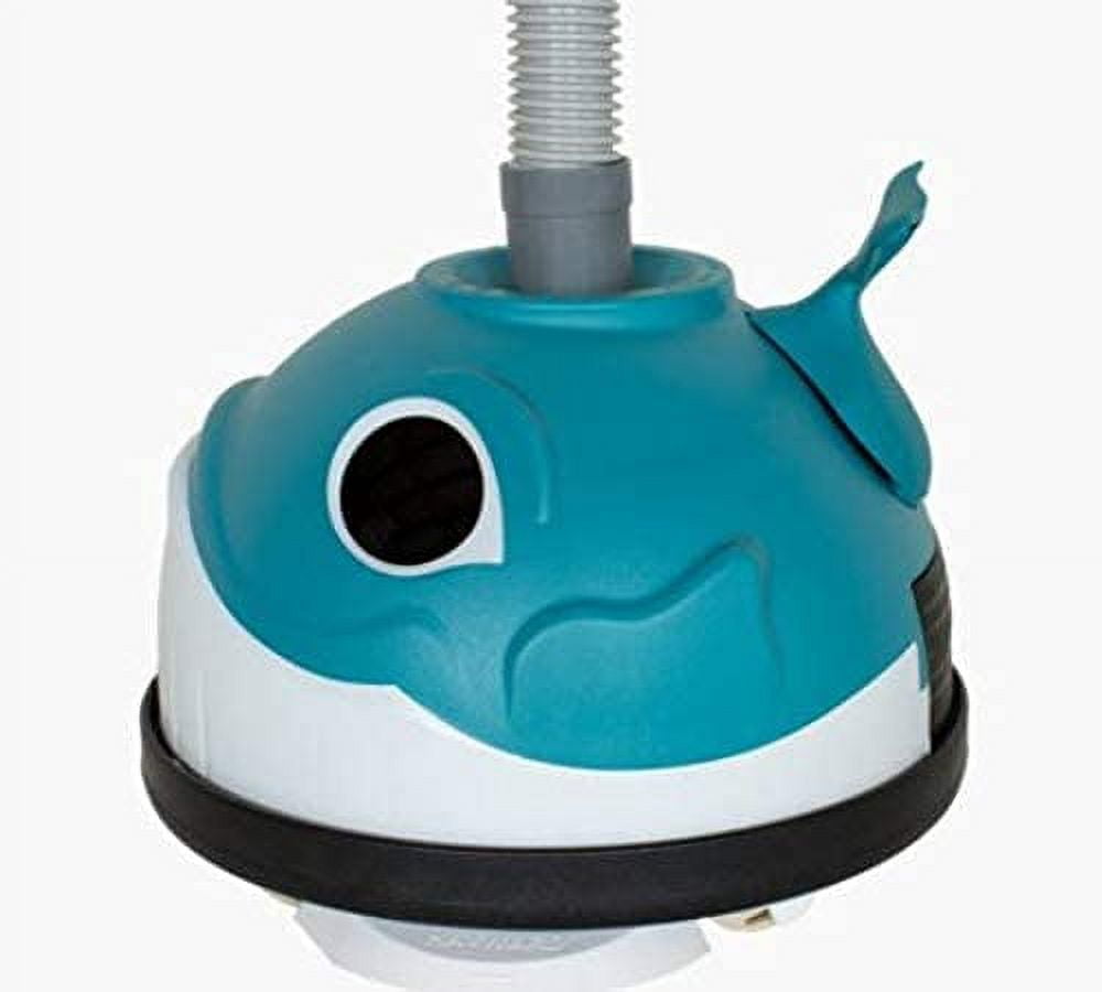 Automatic Suction Side Pool Vacuum, Quiet Self-Propelled Cleaner with 32 Ft Hose