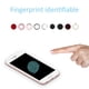thumbnail image 5 of Matsuzay Teléfono Botón de inicio Cubierta de aluminio Tablet Botones Protector Smartphone Actualizar Accesorios Reemplazo para 7/6/5S Teléfono y Comunicación oro rosa blanco, 5 of 6