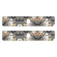 thumbnail image 7 of Yayeee Faucet Mat for Kitchen Sink 30" Diatomite Long Splash Guard Pad, Cute Ghosts, 2 Pack, 7 of 7