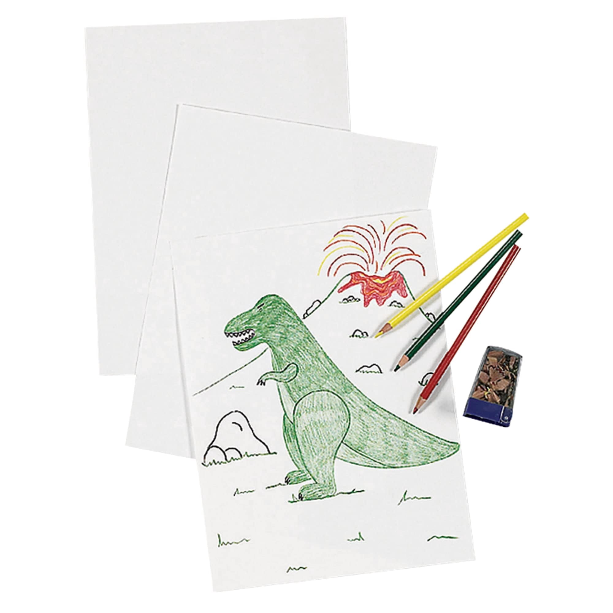 Pacon® Sulphite Drawing Paper, 12" x 18", 80 Lb, White, 500 Sheets