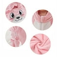 thumbnail image 4 of IROINNID Baby Bodysuit Long Sleeve Unisex Baby Romper Winter And Flannel Jumpsuit Cosplay Outfits,Pink, 4 of 6