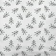 thumbnail image 3 of Simply Daisy Snow Colored Scattered Trees Winter Soft Spun Polyester Indoor/Outdoor Throw Pillow, 18" x 18", 3 of 4