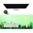 thumbnail image 4 of Woods Large Mouse Pad 31.5x11.8 Inches Cartoon Watercolor Plants Jungle Trees Pattern Printing Game Mouse Pad for Home Office Gaming Work BDXPMN96, 4 of 6