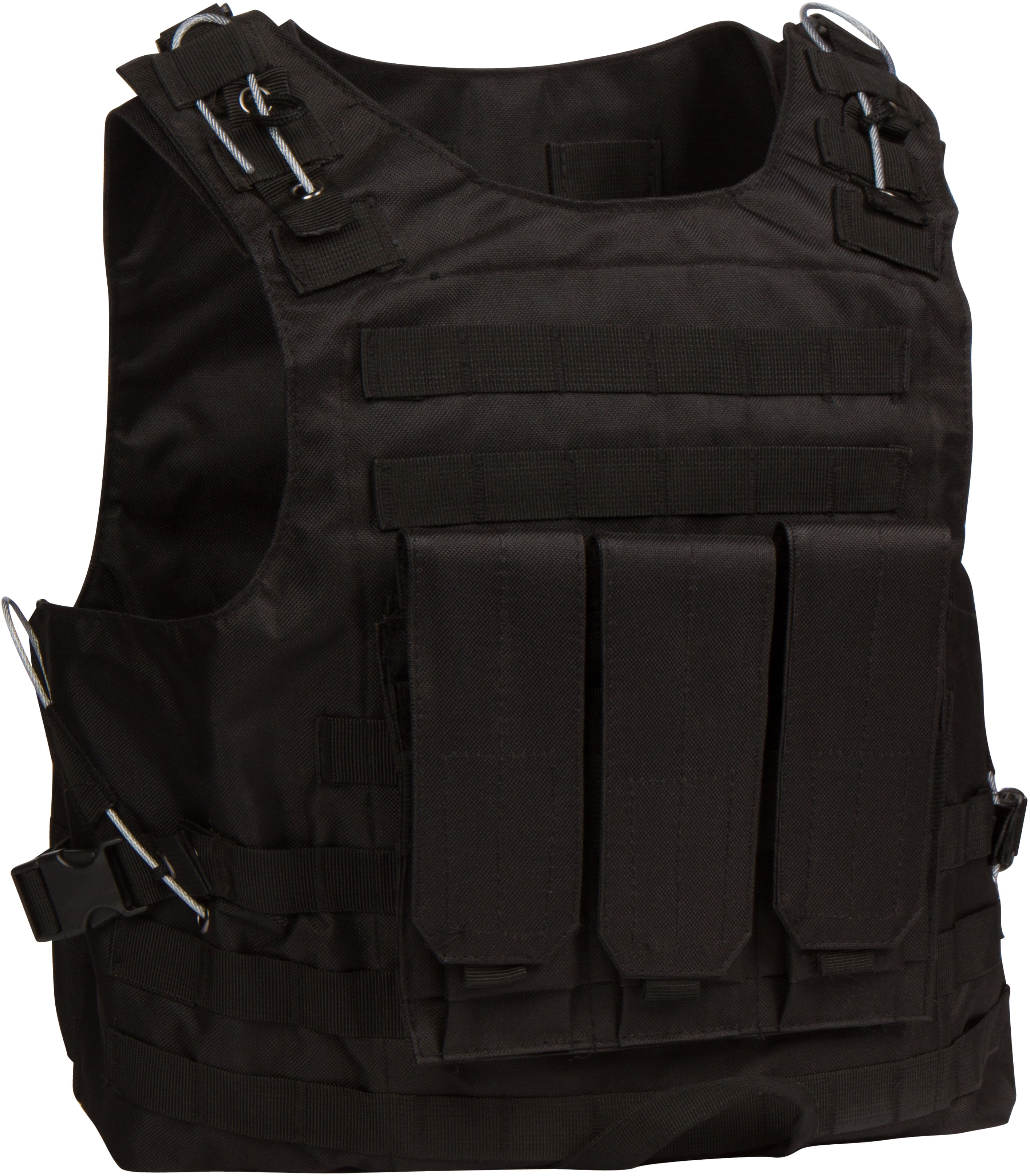 BlackSnake® SWAT Gilet Vest tactique - Paintball, Softair - avec Patch  Velcro SWAT - M-L - Cdiscount Sport
