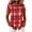 Red Womens Tops, variant on Button Down Shirts for Women Short Sleeve Tops Womens Plaid Printed Collared Casual Fall Blouses