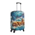 thumbnail image 3 of Picia Artistic Starry Sky Cloud Dog Luggage Protector Cover Thicken Suitcase Protector Cover Fit 18-32 Inch Luggage-Medium, 3 of 9