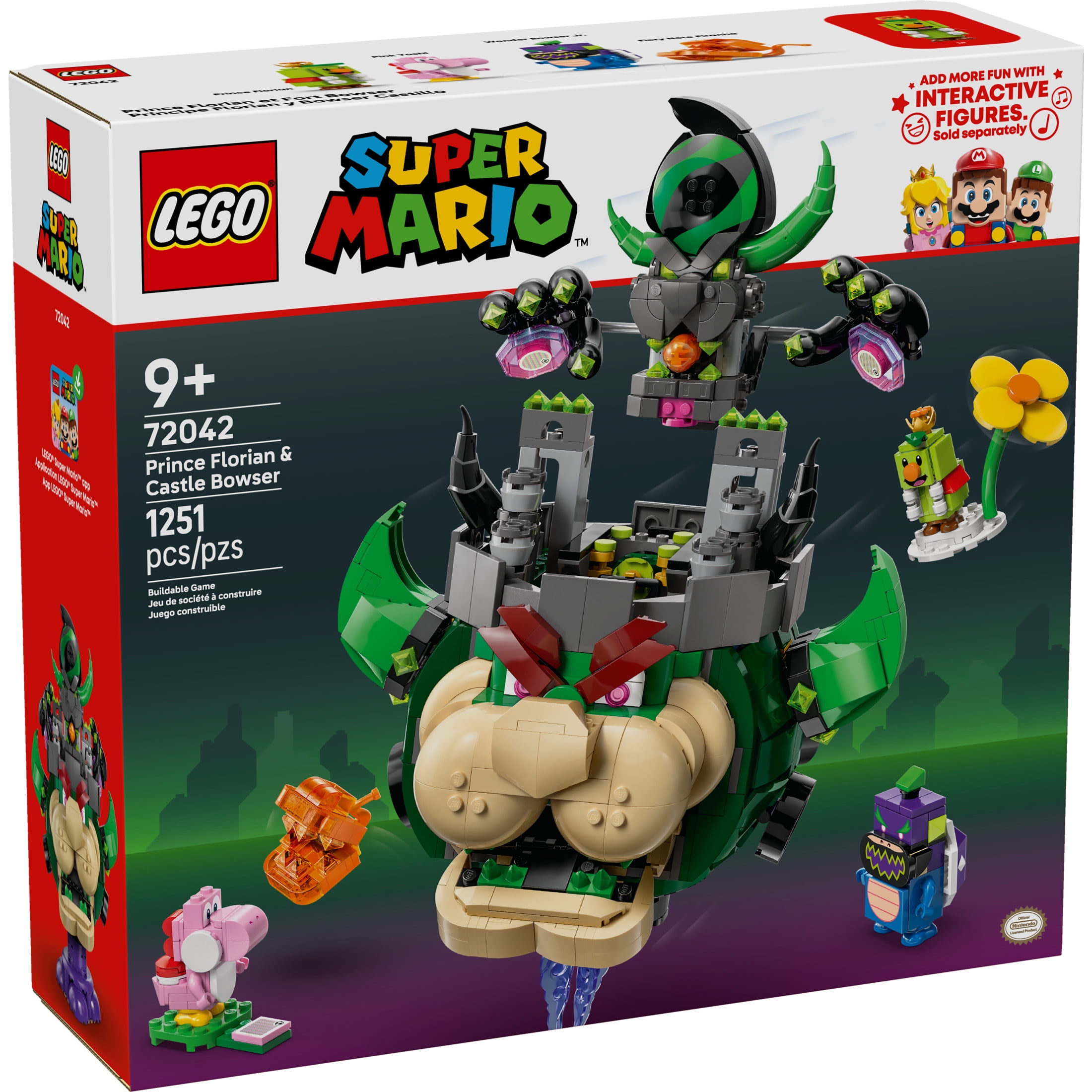 LEGO Super Mario Prince Florian & Castle Bowser Building Toy