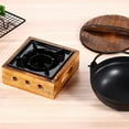 thumbnail image 3 of Phenofice Camping Cooker Pot 1 Set Black Japanese Style Iron Cookware for Daily Use, 3 of 4