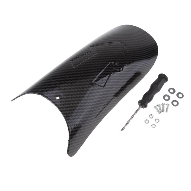 Tipo 2 De La Extensión Del Guardabarros Del Guardabarros Delantero De La Motocicleta De La Fibra De Carbono Macarena Extensor de guardabarros delantero
