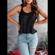 thumbnail image 4 of Camisola Sin Mangas con Lentejuelas para Mujer, Camisetas Sin Mangas, Camisetas Brillantes, Color Negro, Talla M, 4 of 7