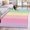 Green, variant on Hallway Runner Rug 2'x6',Rainbow Stripes Long Non-slip Runner Rugs,Modern Colorful Cream Striped Aesthetics Outdoor Indoor Throw Floor Carpet Mat for Living Room/Bedroom/Kitchen/Office/Laundry