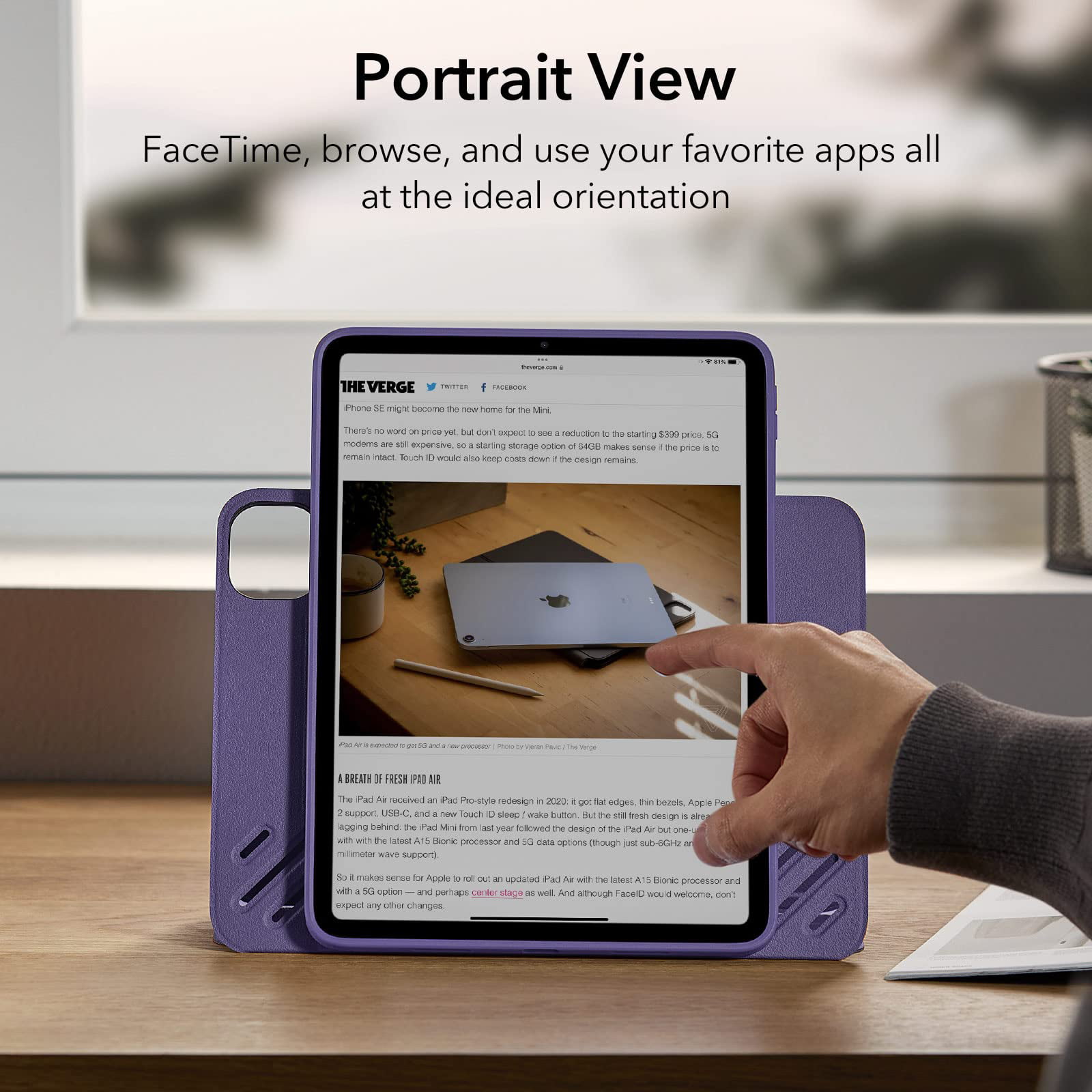 ESR Étui pour iPad Pro 11, (2022/2021/2020, 4e/3e/2e génération