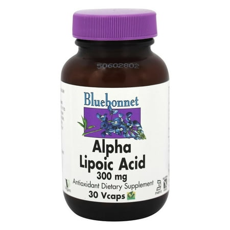 Bluebonnet Nutrition - Acide alpha-lipoïque 300 mg. - 30 VCap (s)