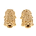 thumbnail image 2 of Tachiuwa 10x2Pcs Gold Plated Copper Beads for DIY Jewelry Bracelet Making Crafts, 2 of 10