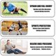 thumbnail image 3 of Knee Pads, Breathable Knee Protectors, Nonslip, Padded Support For Sports (black, M), 3 of 5