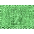 thumbnail image 1 of Ahgly Company Indoor Rectangle Persian Emerald Green Traditional Area Rugs, 8' x 12', 1 of 4