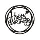 thumbnail image 2 of Plantillas de corte de metal con texto "Feliz cumpleaños", para hacer álbumes de recortes, sellos, papel y coches., 2 of 5