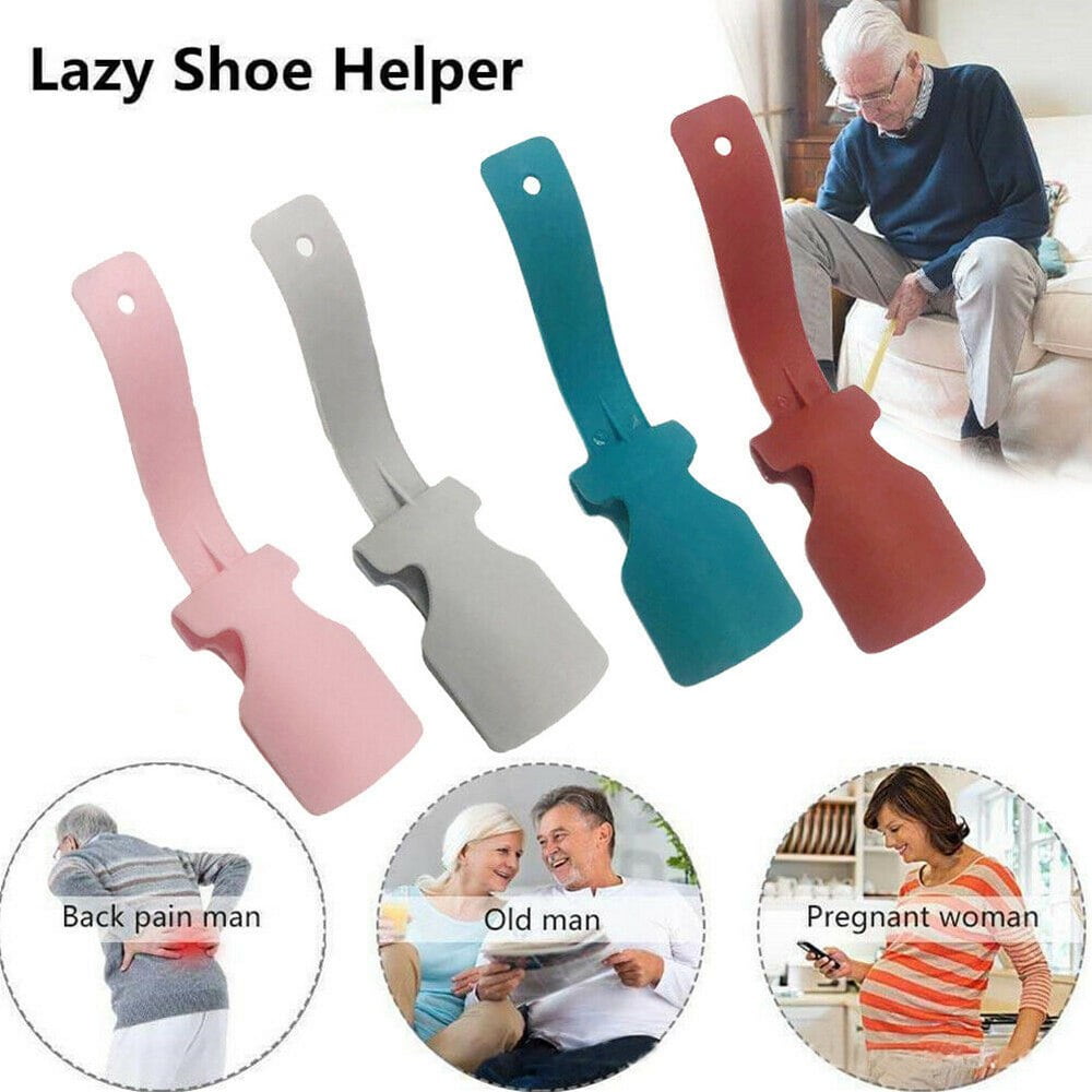 Lazy Shoe Helper,Unisex Portable Sock Slide Easy on Easy Off,One Size Fits for All Shoe 