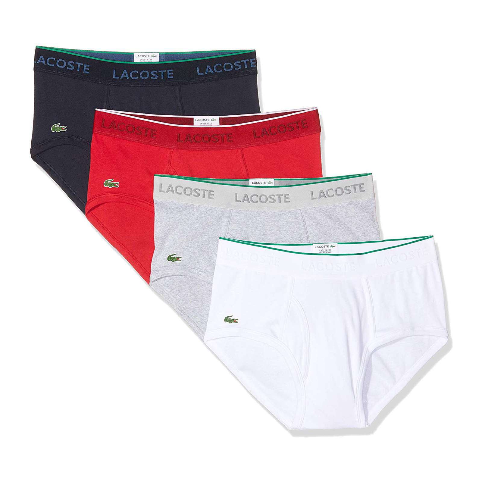 lacoste underwear, Lacoste Men 3 Pack Cotton Briefs - 100circus.com