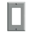 thumbnail image 1 of Plato de pared Leviton Decora gris de plástico termoendurecido, 1 unidad, 1 of 2