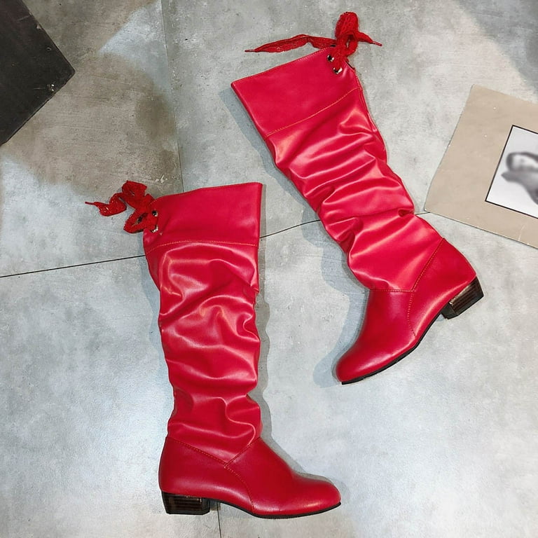 Walmart red boots sale