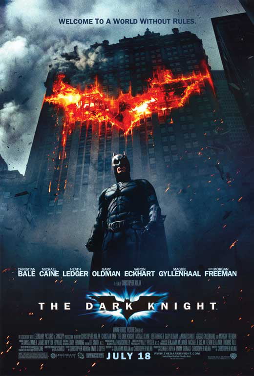 BATMAN THE DARK KNIGHT ~ JOKER HA 22x34 MOVIE POSTER Heath Ledger Chris Nolan 