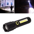 thumbnail image 4 of Rechargeable Torch, Pocket Flashlight High Power Telescopic Portable  For Home Emergency Outdoor, 4 of 8