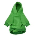 thumbnail image 4 of Dog Hoodie for Small Medium Dog Boy Girls, Pet Pullover Sweatshirt with Letter I Love My Mom and Leash Hole, Soft Spring Fall Sweater Chihuahua Yorkie Cat Apparel(Green M), 4 of 7