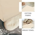 thumbnail image 4 of Proofing Cloth Thick Bread Bakers Cloth Liners Heavy Duty Dough Proofing Fabric For Homemade Baking French Breads Shaping Tool, 4 of 8