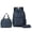 Black, variant on jiaxiM School Backpack for Ages 5th 6th 8th 10th Cute Printed 3 Piece Double Shoulder Rucksack Spacious Storage Layout for Daily Classes, City Walks, After-School Events, Vacation Outings